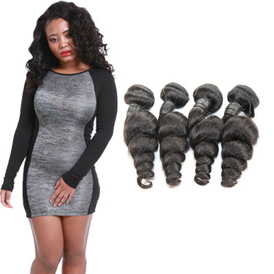 China Grade 9A Loose Curly Hair Extensions 4 Bundles Unprocessed Virgin Hair supplier